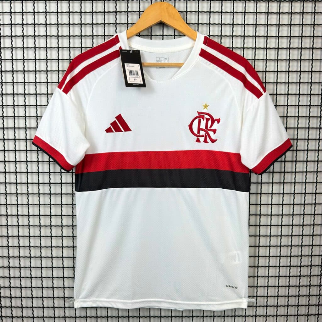 Camisa Flamengo II Branca 26/27 · Nacional Premium