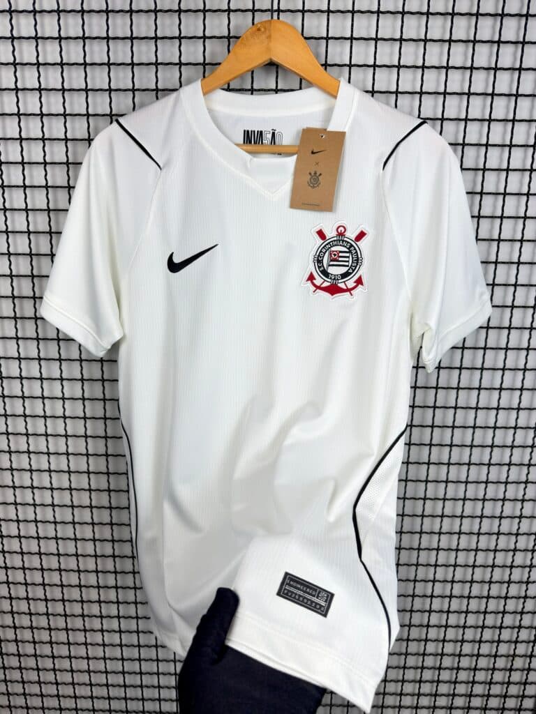 Camisa Corinthians Branca Torcedor 26/27