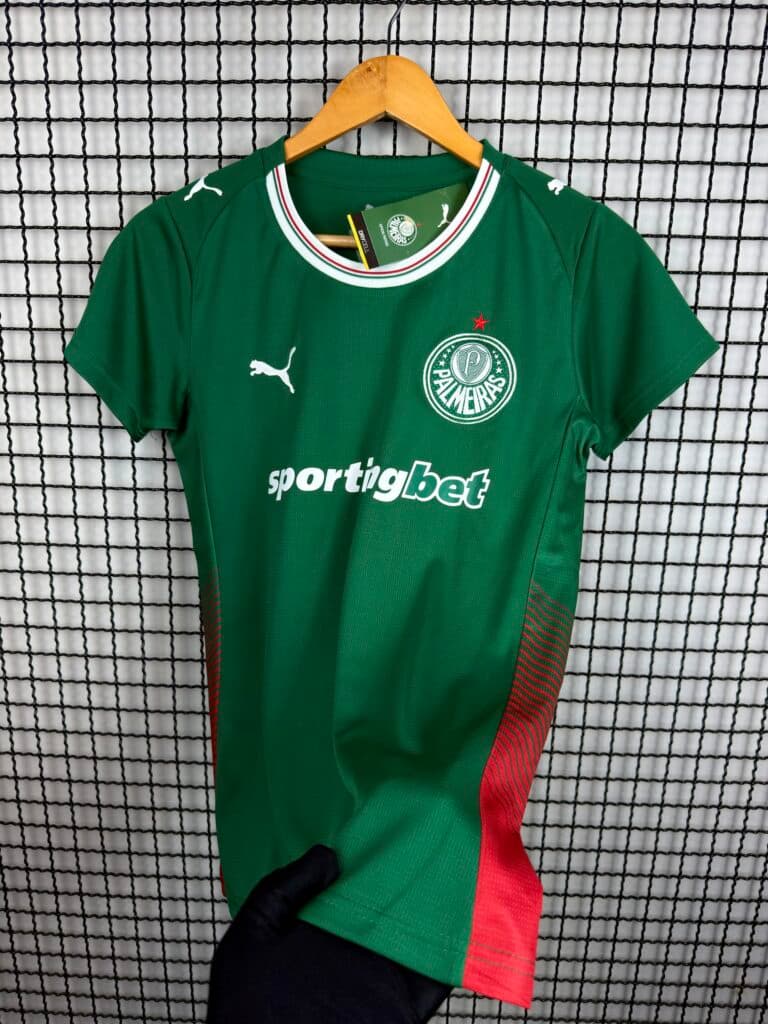 Camisa Palmeiras Verde Torcedor Feminina 26/27