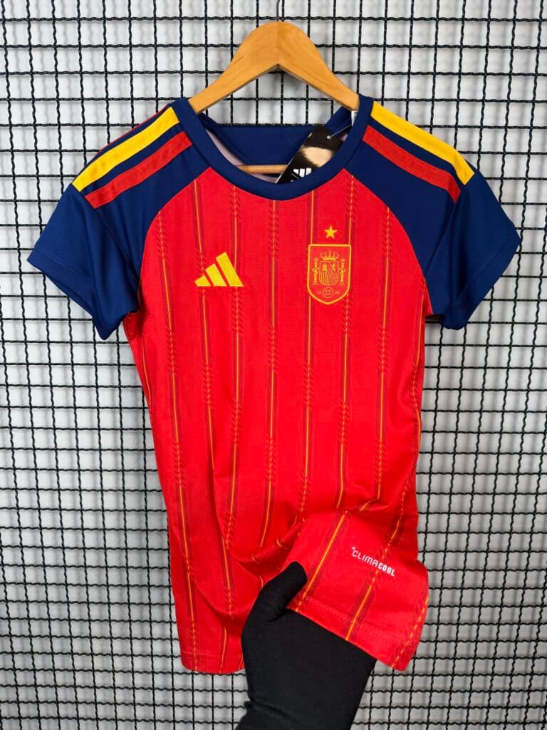 Camisa Espanha Vermelha Feminina