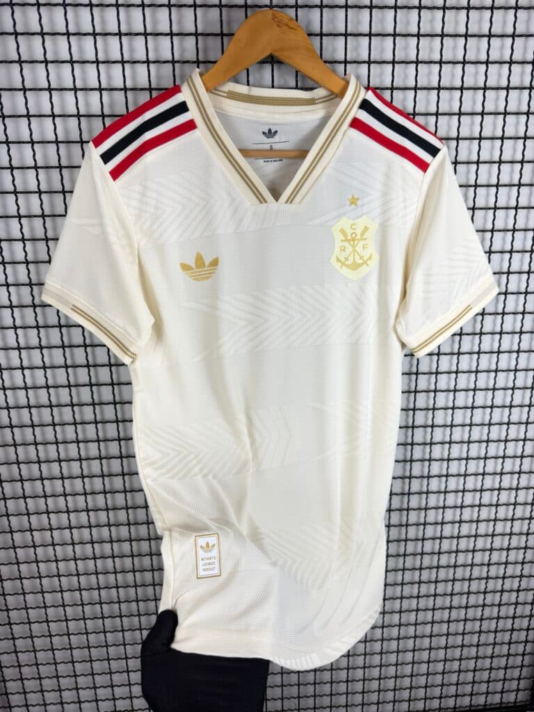 Camisa Flamengo Bege Versão Jogador