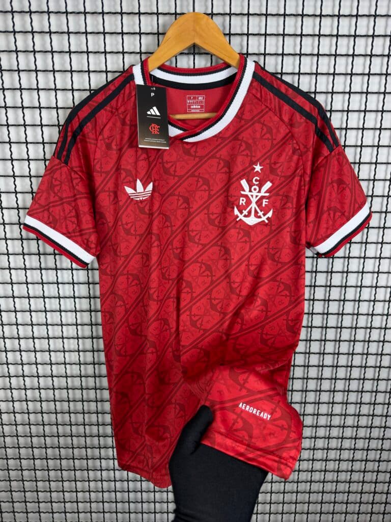 Camisa Flamengo Uniforme III · Nacional Premium