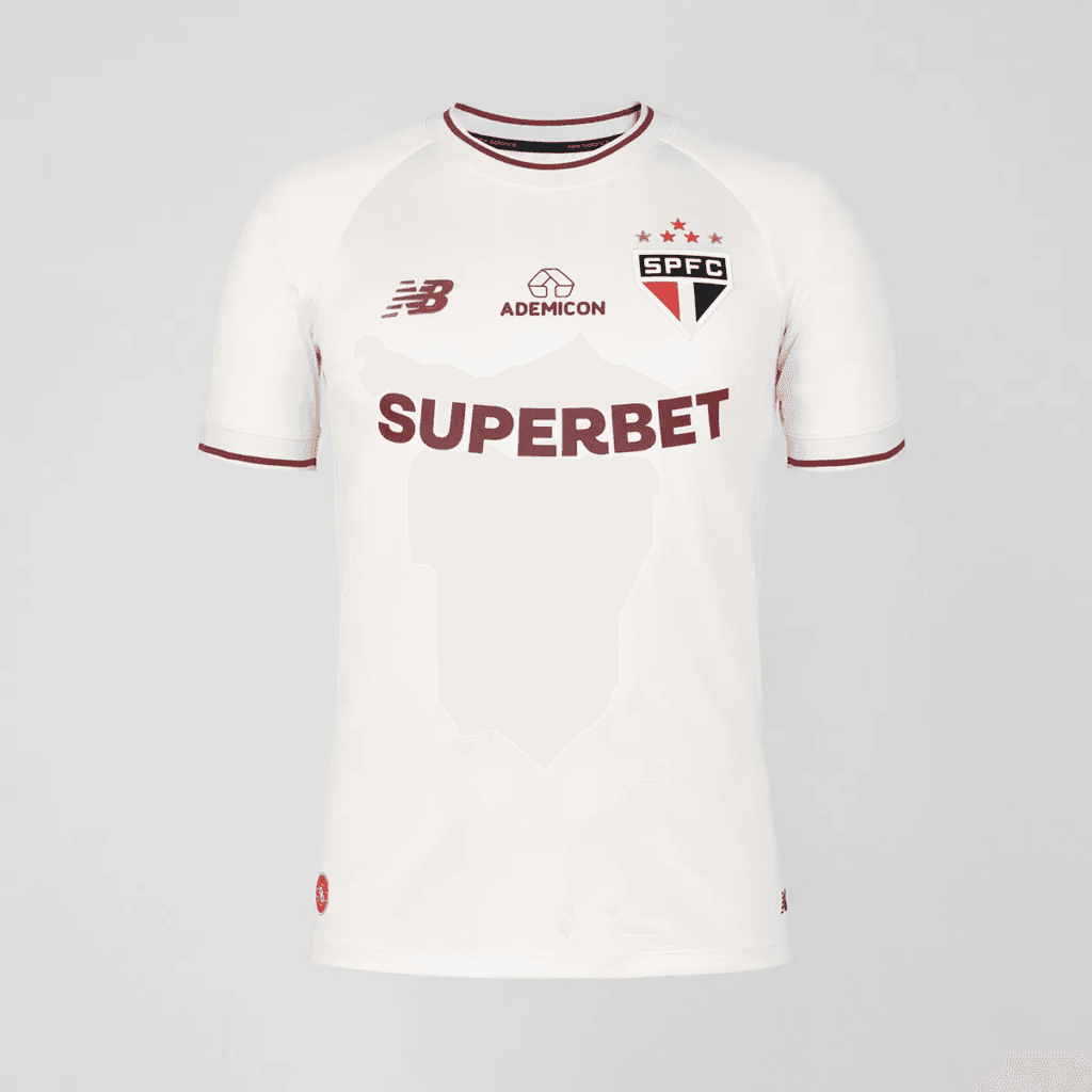 Camisa São Paulo Off White Versão Jogador Uniforme III 2027