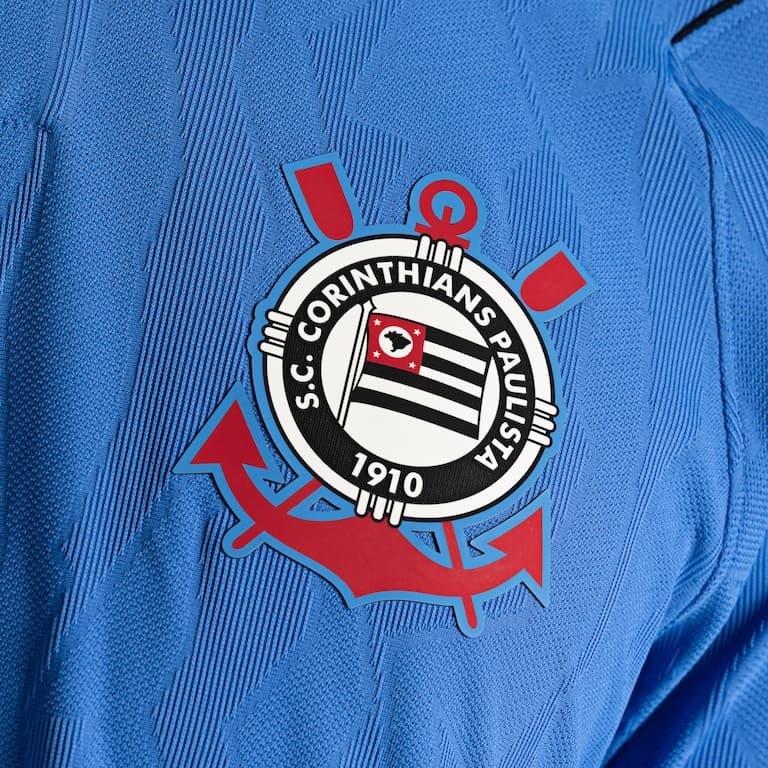 Camisa Corinthians Polo Azul III 26/27 Versão JOGADOR