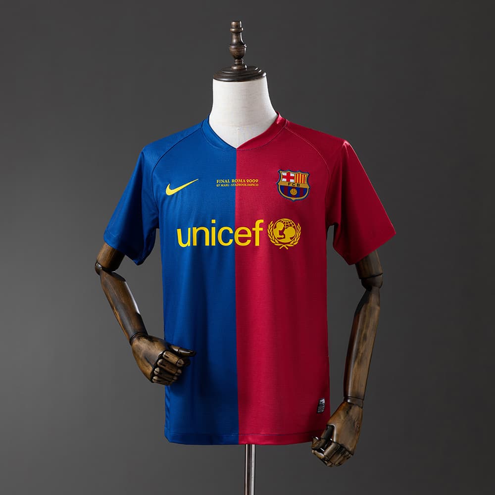 Camisa Barcelona Retrô 08/09 Final Champions