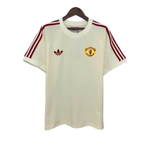 Camisa Manchester United 25/26 Edição Casual - Branca - Versão Torcedor