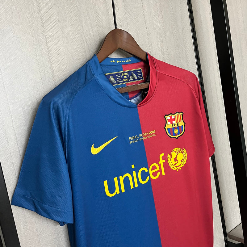Camisa Barcelona 08/09 I Home - Versão Retrô