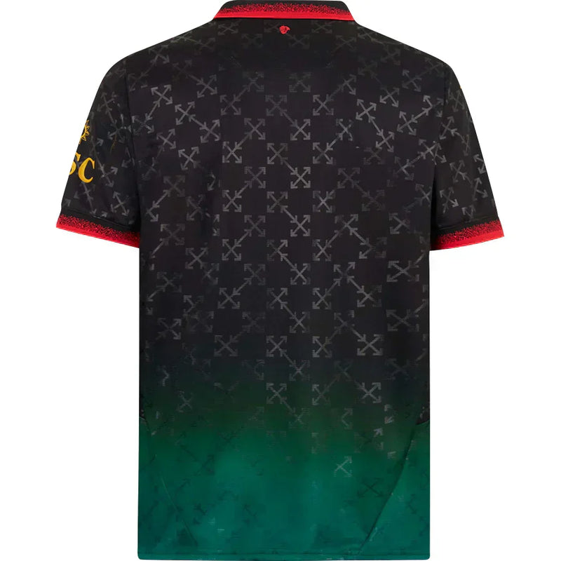 Camisa AC Milan 25/26 Edição Comemorativa - Preta - Versão Torcedor