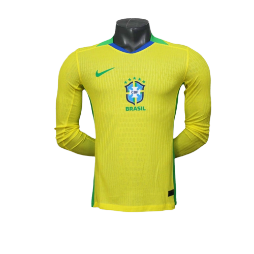 Camisa Brasil 25/26 I Home - Manga Longa