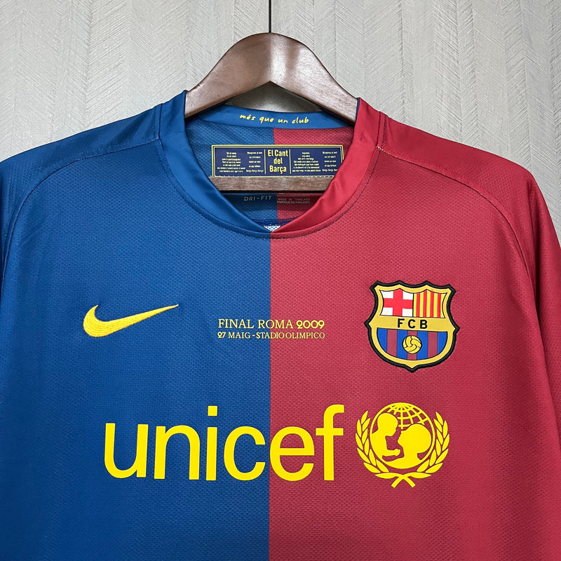 Camisa Barcelona 08/09 I Home - Versão Retrô