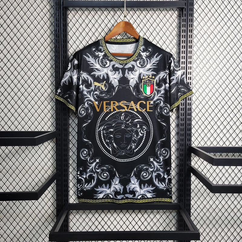 Camisa Itália X Versace 2023- Adidas Torcedor Masculina - Lançamento