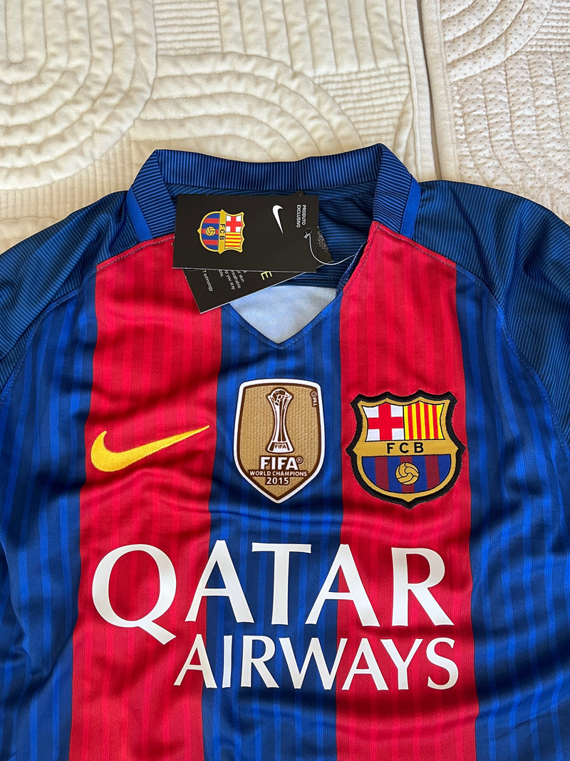 Camisa Barcelona 16/17 I Home - Versão Retrô