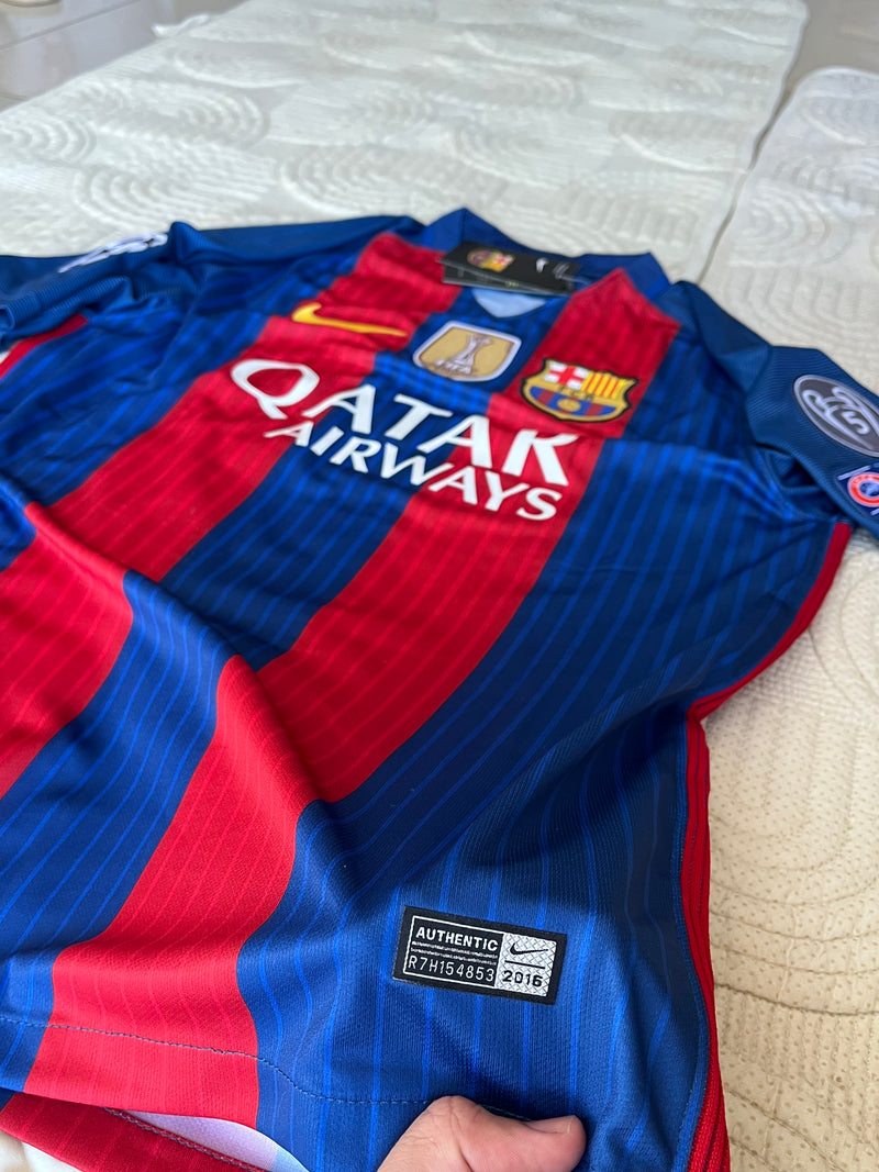 Camisa Barcelona 16/17 I Home - Versão Retrô