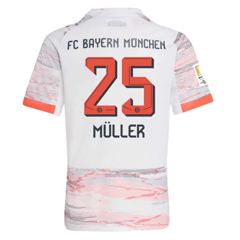 Camisa Thomas Müller - Bayern de Munique 25/26 II Away - Versão Torcedor