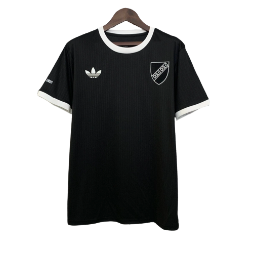 Camisa Colo Colo 25/26 Edição 100º Aniversário - Preta - Versão Torcedor