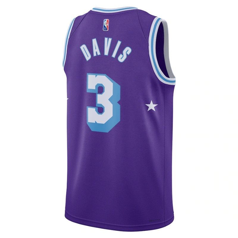 Camisa NBA Anthony Davis - Los Angeles Lakers - 2022 - Roxo