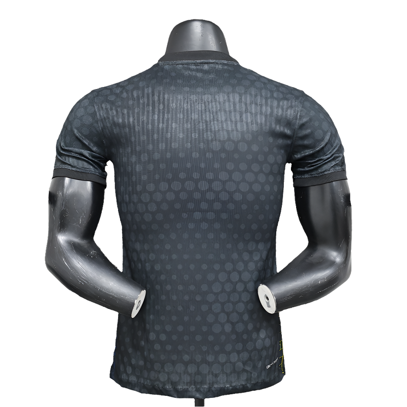 Camisa Barcelona 25/26 Edição Especial - Preta, Amarela e Vermelha - Versão Jogador