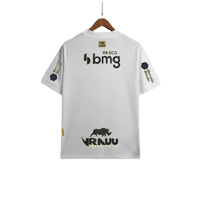Camisa Vasco 23/24 Goleiro - Branco - Todos os Patrocínios - Versão Torcedor