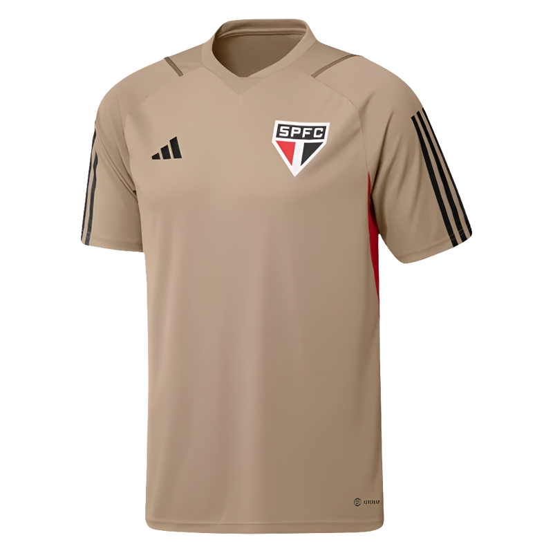Camisa São Paulo 23/24 Treino - Ouro - Versão Torcedor