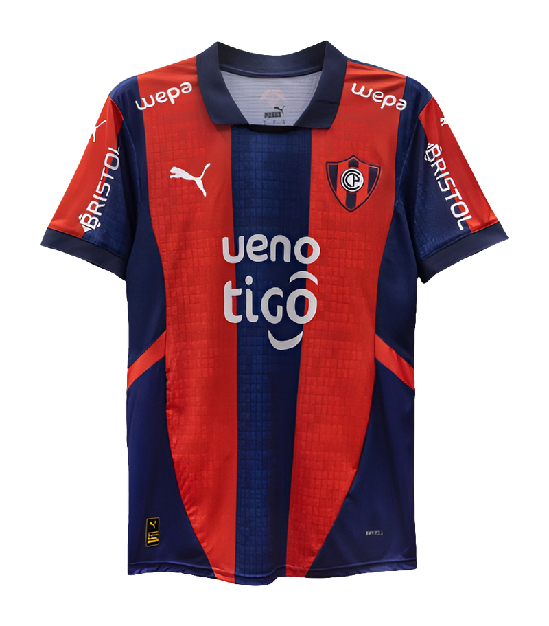 Camisa Cerro Porteño 25/26 I Home - Versão Torcedor