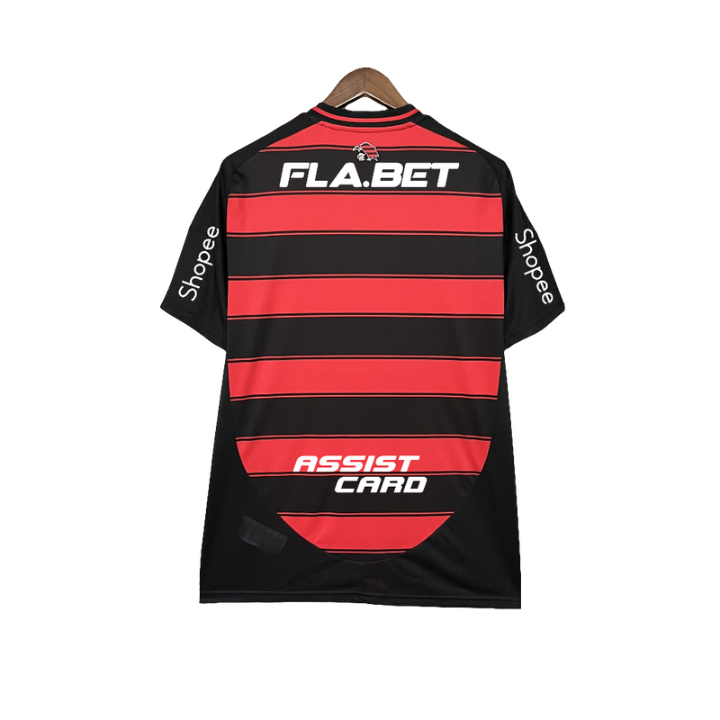 Camisa Flamengo 25/26 I Home - Todos os Patrocínios - Versão Torcedor