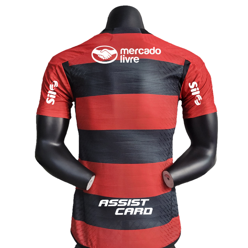 Camisa Flamengo 23/24 I Home - Todos os Patrocínios - Versão Jogador