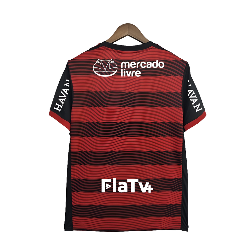 Camisa Flamengo 22/23 I Home - Todos os Patrocínios - Versão Torcedor