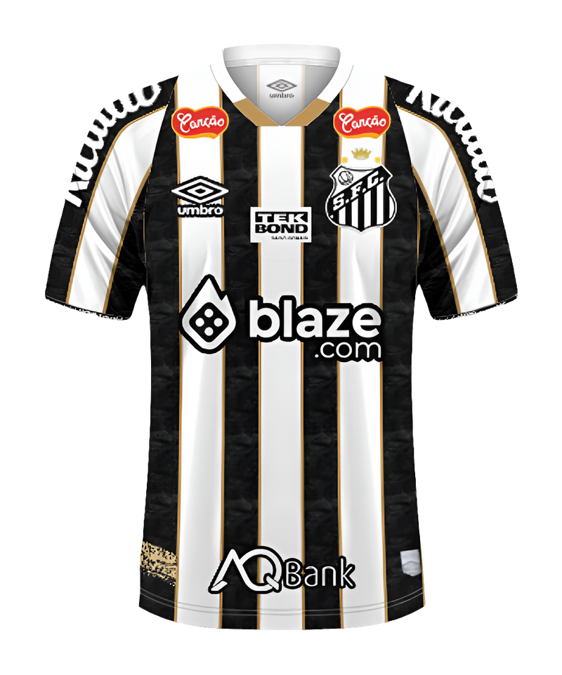 Camisa Santos 24/25 II Away - Todos os Patrocínios - Versão Torcedor