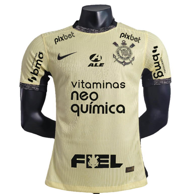 Camisa Corinthians 23/24 III Third - Todos os Patrocínios - Versão Jogador