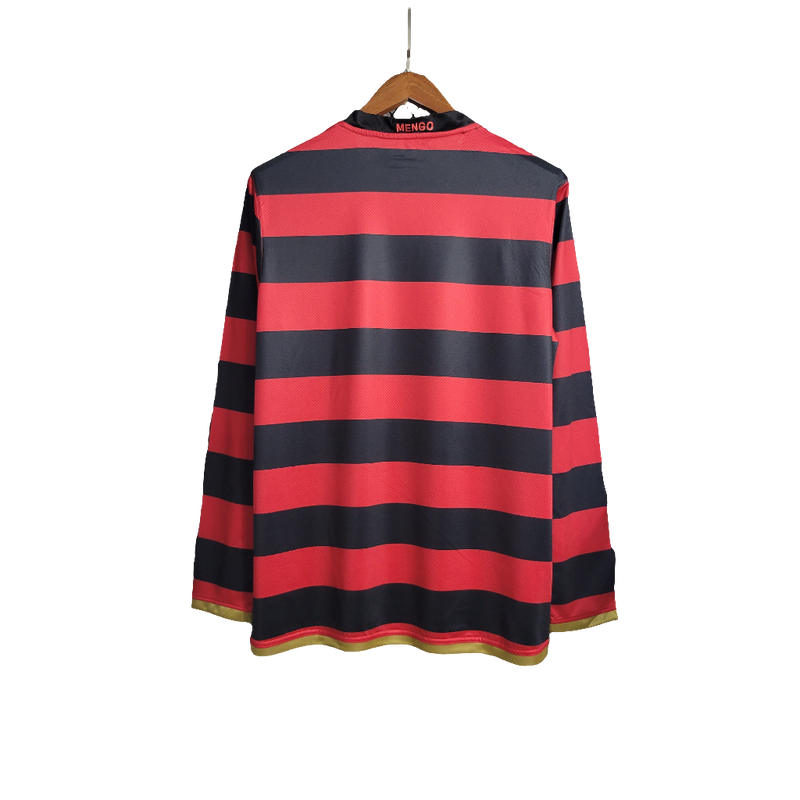Camisa Flamengo 2009 I Home - Versão Retrô Manga Longa