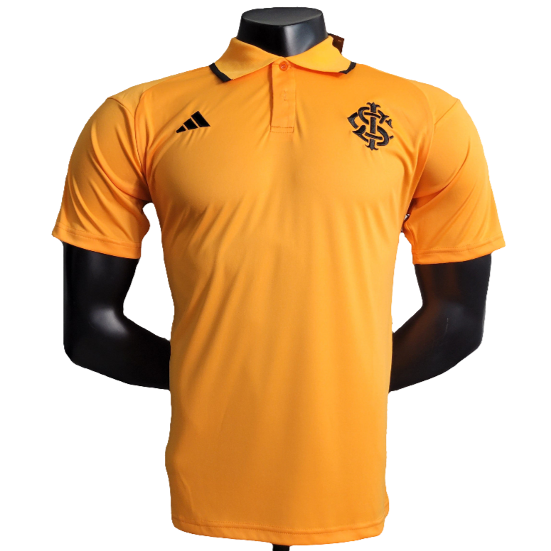 Camisa Internacional 23/24 Edição Polo - Laranja - Versão Torcedor