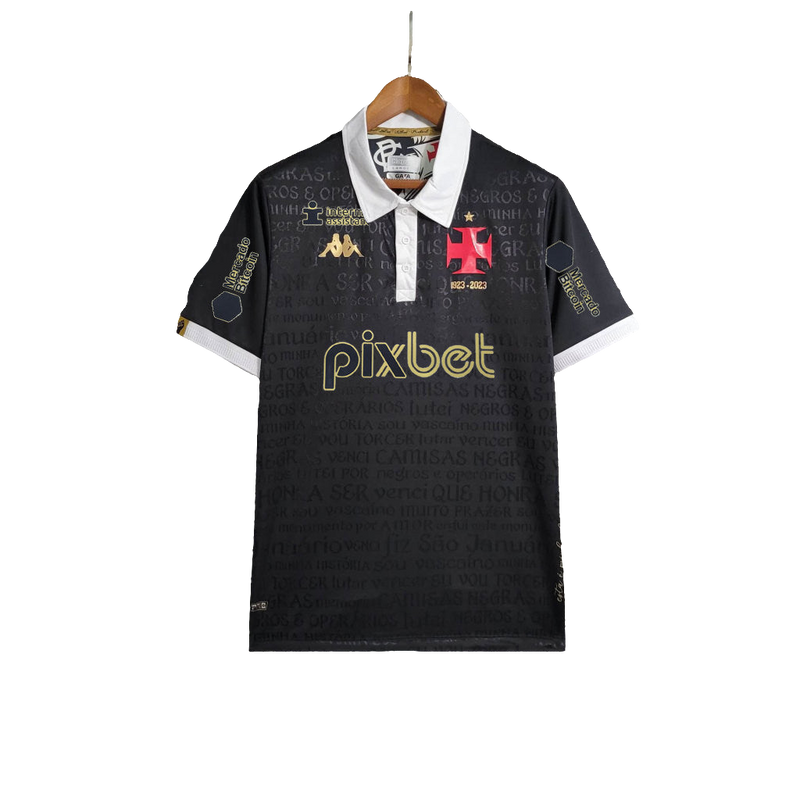 Camisa Vasco 23/24 III Third - Todos os Patrocínios - Versão Torcedor