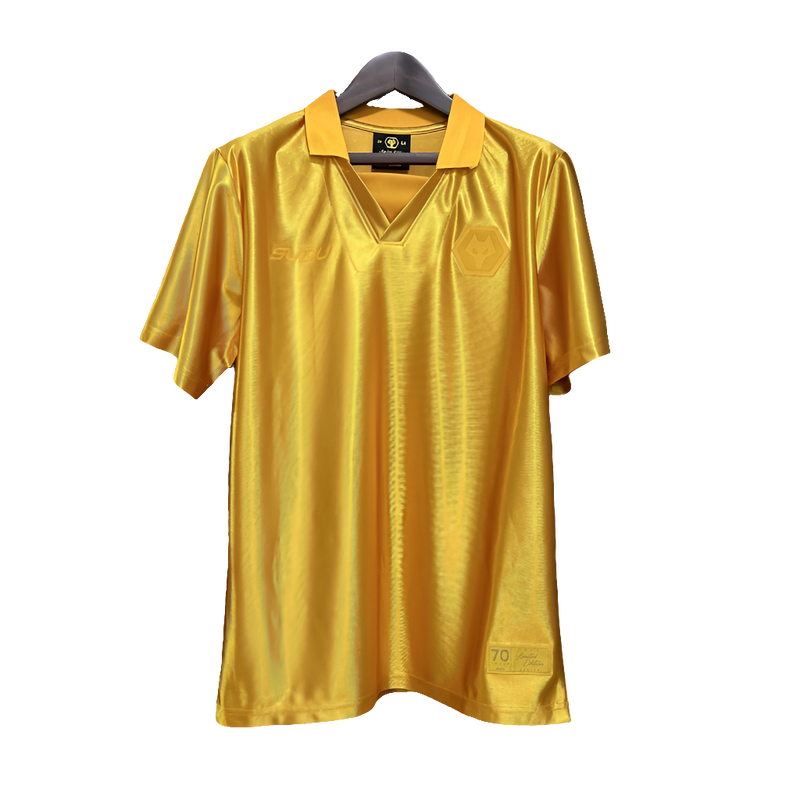 Camisa Wolverhampton 25/26 Edição 70º Aniversário - Versão Torcedor