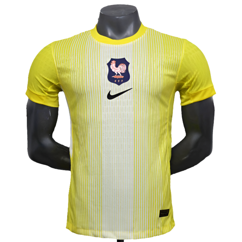 Camisa França 25/26 Goleiro - Amarela - Versão Jogador
