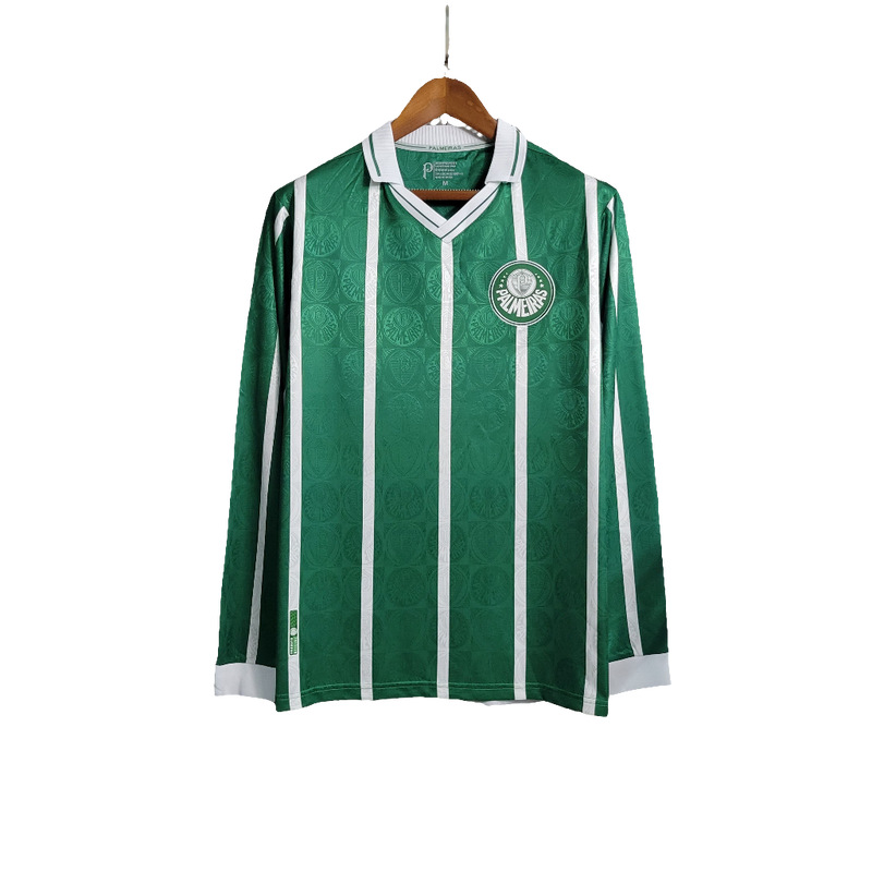 Camisa Palmeiras 1993 I Home - Versão Retrô Manga Longa