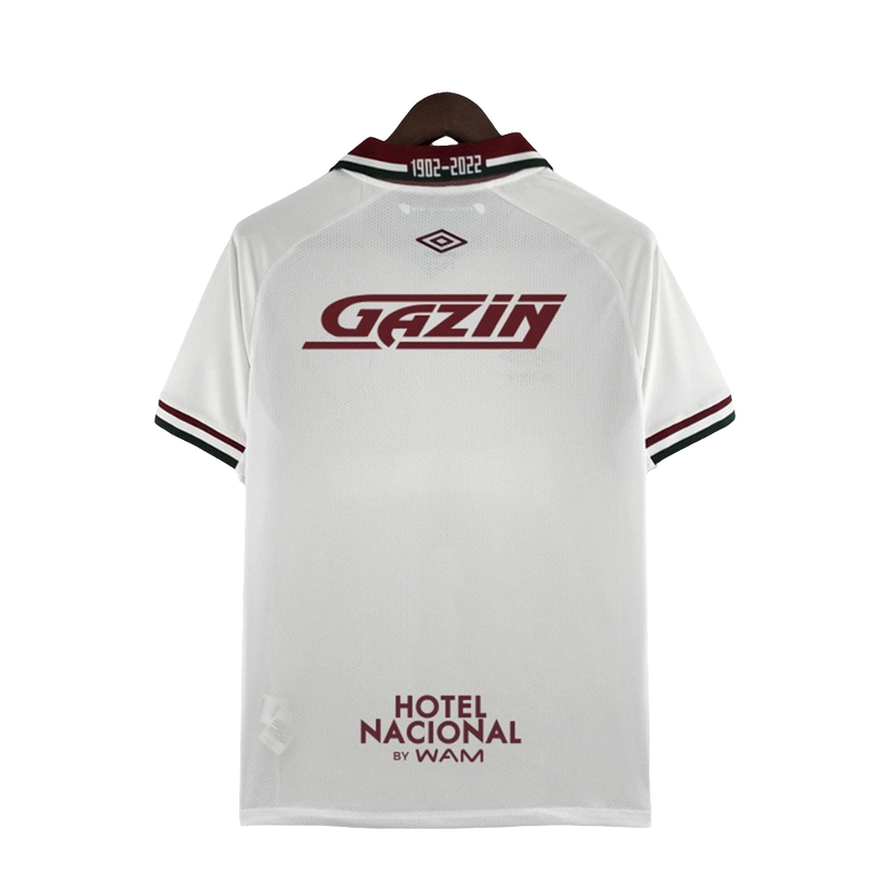 Camisa Fluminense 22/23 II Away - Todos os Patrocínios - Versão Torcedor