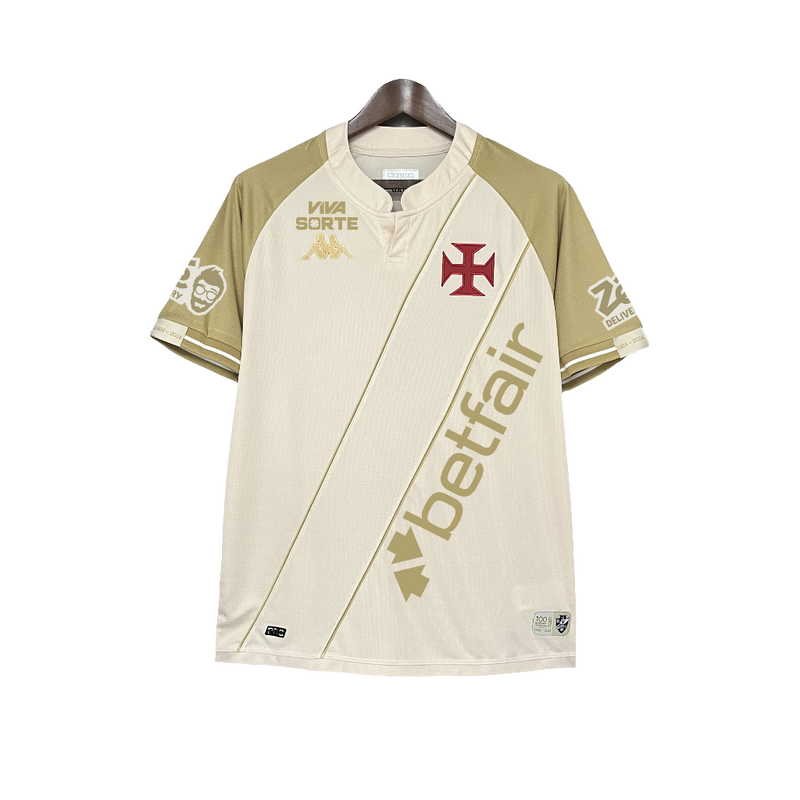 Camisa Vasco 24/25 III Third - Todos os Patrocínios - Versão Torcedor