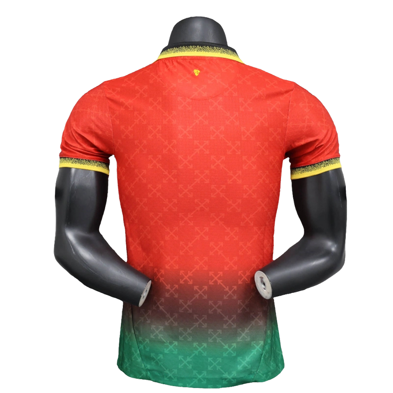 Camisa AC Milan 25/26 Edição Comemorativa - Vermelha - Versão Jogador