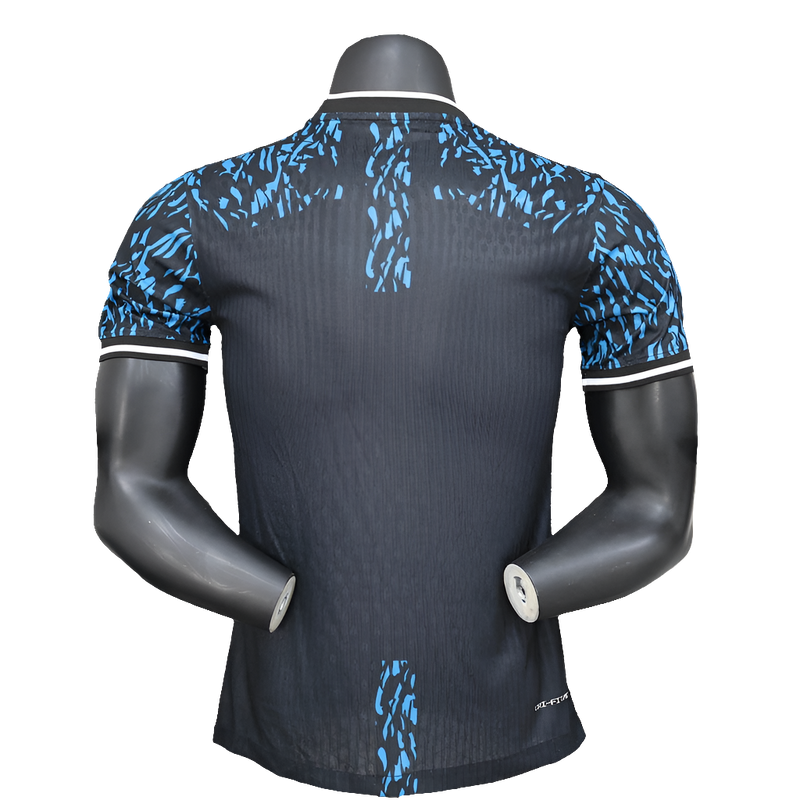 Camisa Barcelona 25/26 Edição Leão - Azul - Versão Jogador