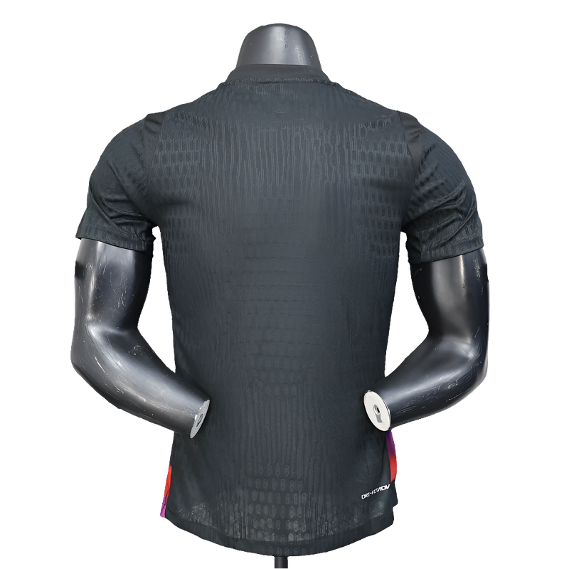 Camisa Inglaterra 25/26 Treino - Preta - Versão Jogador