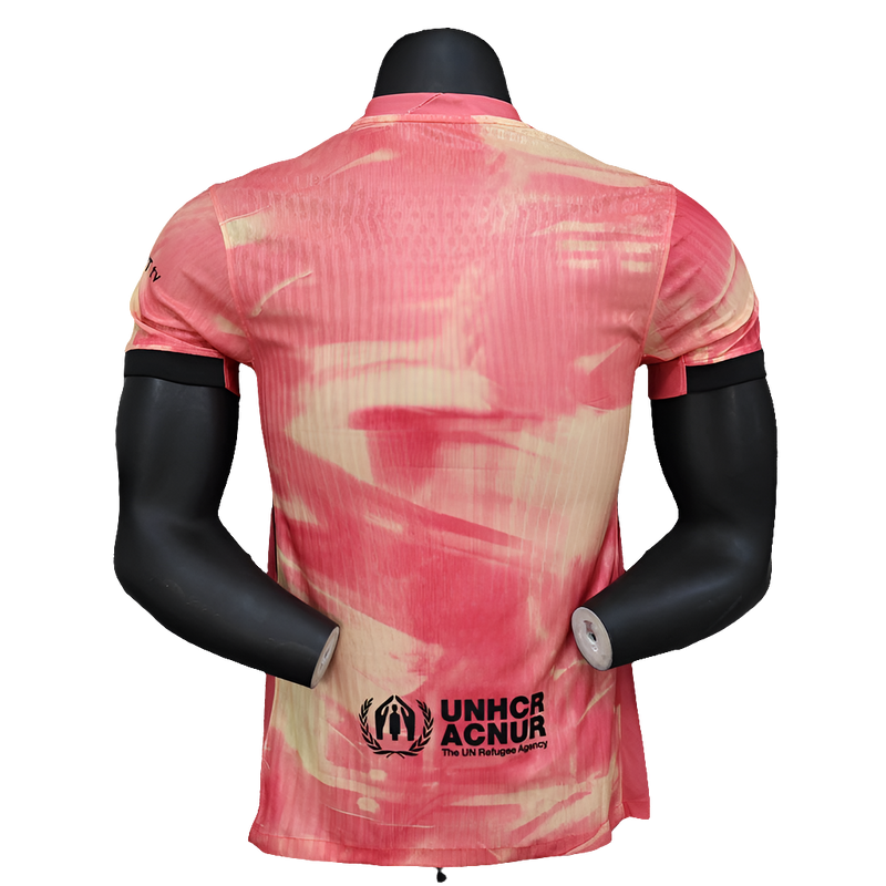 Camisa Barcelona 25/26 Edição Especial - Rosa - Versão Jogador