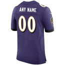 Camisa NFL Baltimore Ravens - Edição Personalizada Speed Machine - Roxo