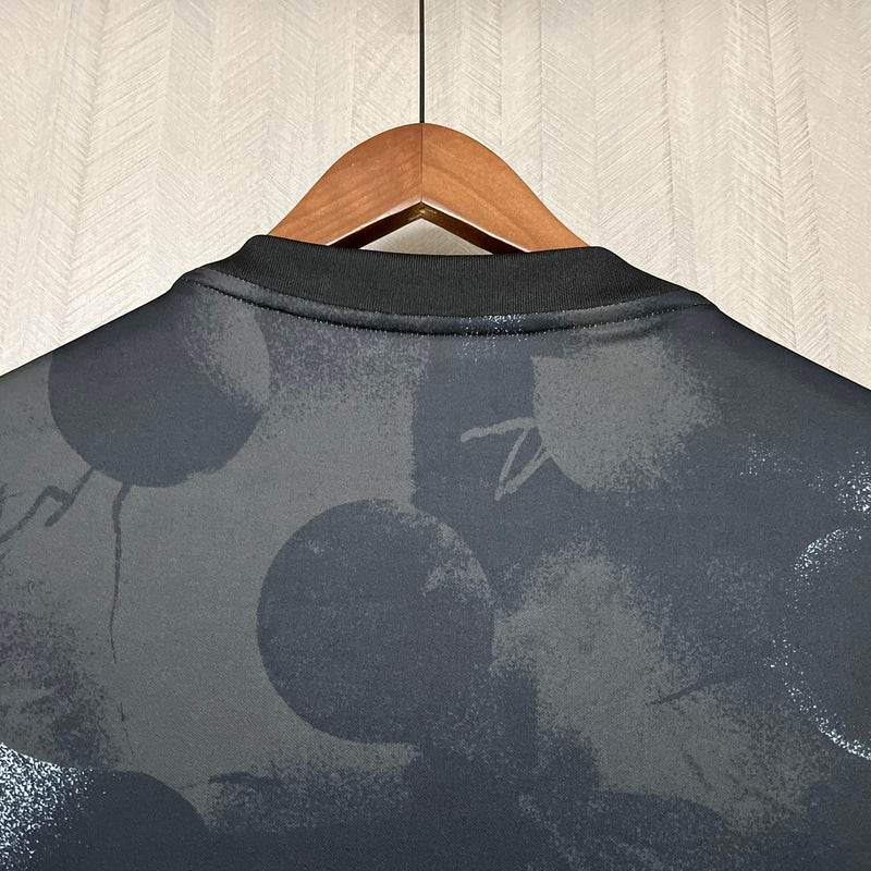 Camisa Corinthians 25/26 Treino - Preta - Versão Torcedor