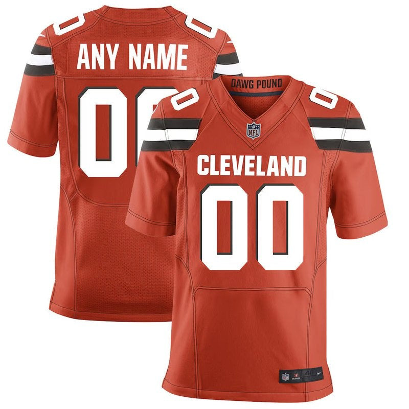 Camisa NFL Cleveland Browns - Versão Alternativa - Marrom - Laranja