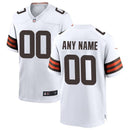 Camisa NFL Cleveland Browns - Versão de Jogo - Marrom - Branco