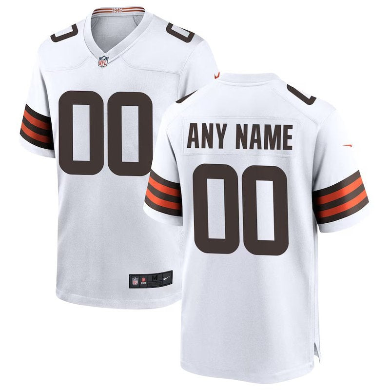 Camisa NFL Cleveland Browns - Versão de Jogo - Marrom - Branco