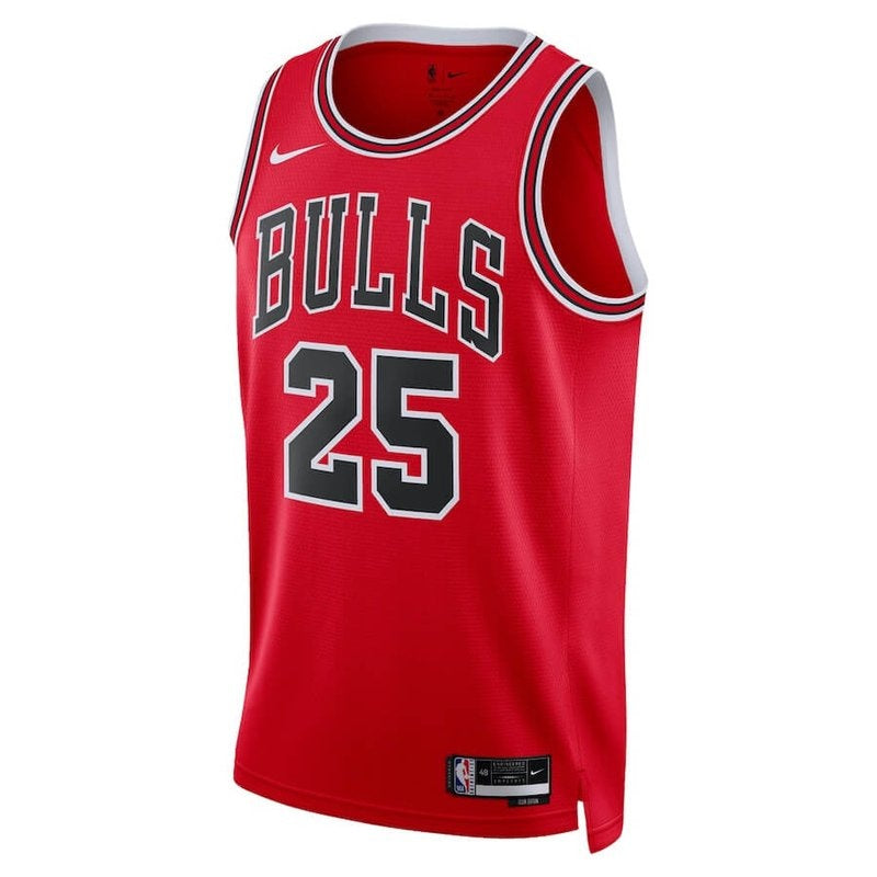 Camisa NBA Dalen Terry - Chicago Bulls - 2022 - Edição Ícone - Vermelho