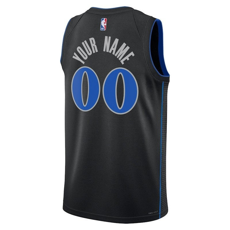 Camisa NBA - Dallas Mavericks - 23/24 - Preto - Edição Cidade