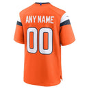 Camisa NFL Denver Broncos - Coleção Mile High - Versão de Jogo - Laranja