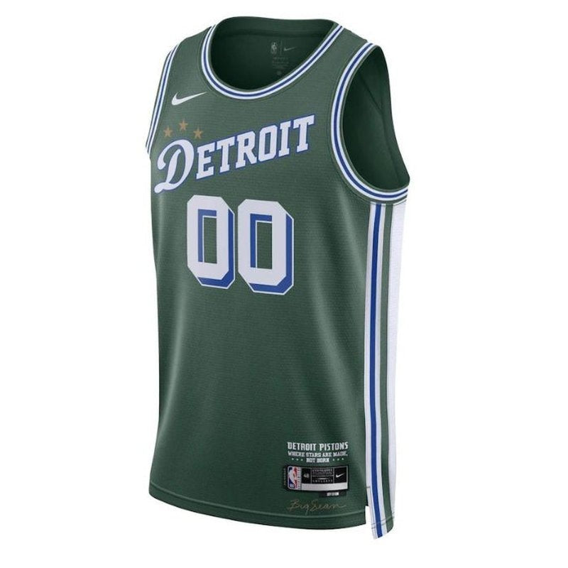 Camisa NBA - Detroit Pistons - 2023 - Edição Cidade - Verde